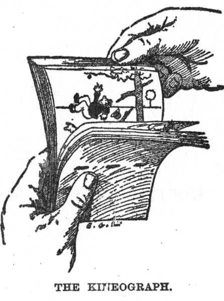 the history of animation flipbook